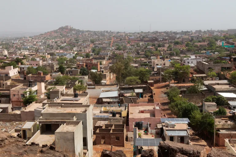 A general view of Bamako after insurgents launched attacks on military bases across the country, in Bamako, Mali April 25, 2026. REUTERS/Aboubacar Traore