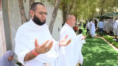 التضامن: وصول 5647 حاجًا إلى الأراضي المقدسة حتى الآن