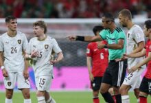 أمين عمر وأبو الرجال ضمن طاقم تحكيم مباراة العراق والنرويج بكأس العالم